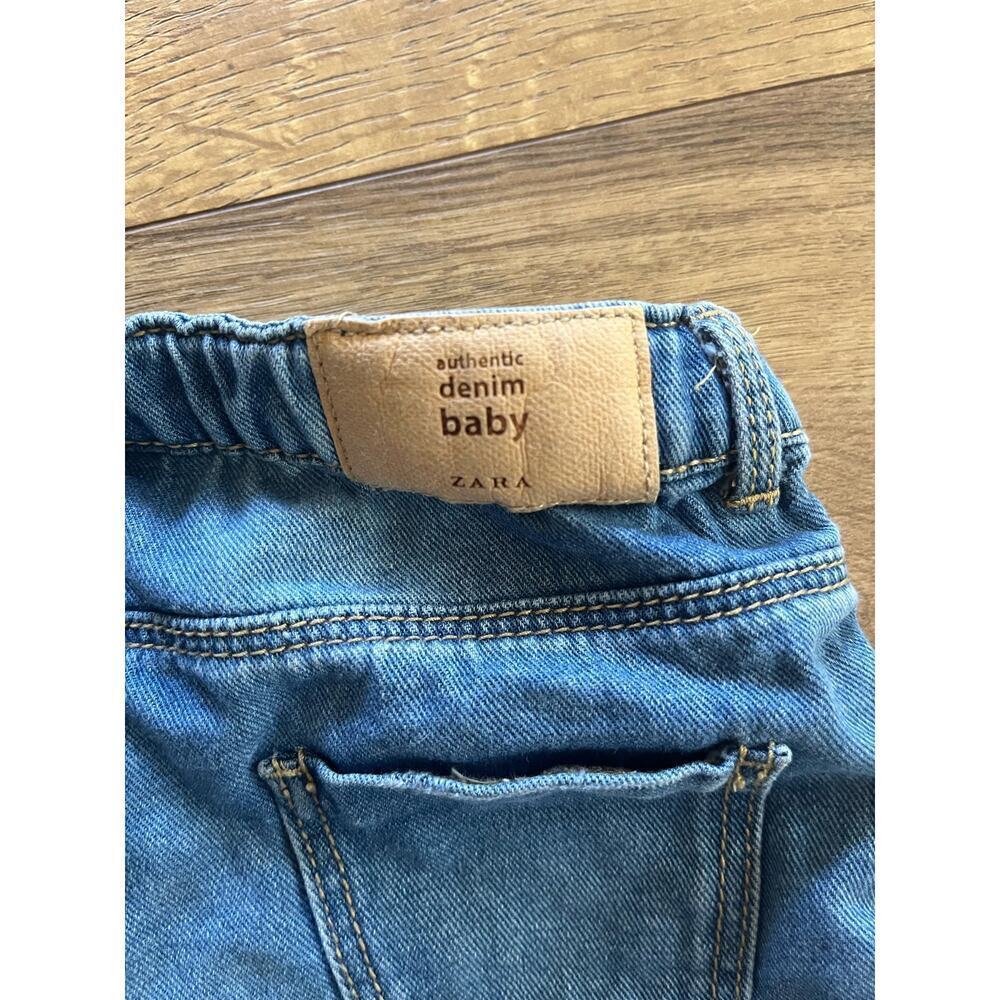Zara baby jean shorts with lace girls size 2-3​​​​ - Picture 6 of 6